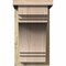 Ekena Millwork Pescadero Rough Sawn Corbel w/Backplate, Douglas Fir, 8"W x 14"D x 14"H COR08X14X14PEC01RDF - alternate 2